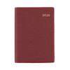 Diary Collins Belmont A7 Pocket Day To A Page PVC Burgundy Y2026 137V78