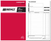 Invoice and Statement Book Carbonless Impact 8 x 5 Triplicate SB323