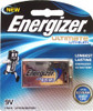 Battery Energizer Ultimate Lithium L522 9V Card of 1