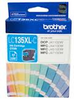 Brother LC-135XL Cyan Ink Cartridge - up to 1200 pages