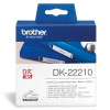 Brother DK22210 White Roll - 29mm x 30.48 meters