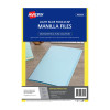 Avery Manilla Folder Light Blue Foolscap Pack of 20