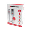 Monster 1.2M Lightning to USB-A Cable White