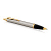 Parker IM Brushed Metal Ballpoint Medium Blue