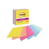 Post-It Super Sticky Notes 654-10Super StickyJOY 76X76 Summer Joy Pk10 feature 2x the sticking power. Sourced from certified, renewable and responsibly managed forests and recyclable. 10 Pads/Pack, 45 Sheets/Pad.