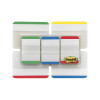 Post-It Tab 686-VAD1 Durable White W/Stripe