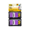 Post-It Flags 680-PU2 Purple Twin Pk Pack2 Box of6