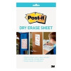 Post-It Super Sticky Dry Erase Sheet Pack of 3