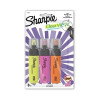 Sharpie Clear View Highlighter Tank Assorted Pack of 3 Box 6