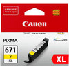 Canon CLI671XL Yellow Ink Cartridge
