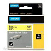Dymo Rhino Heat Shrink Label 9mm Yellow