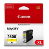 Canon PGI-1600XL Yellow Ink Tank - 900 pages