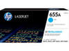 HP 655A Cyan Toner Cartridge -  10,500 pages