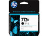 HP 712 80ml Black Ink Cartridge 3ED29A