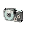 Compatible Casio Black Text on 24mm wide Green Label Tape