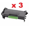 3 x Compatible Brother TN3470 Toner Cartridge - 12,000 pages