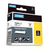 Dymo Flexible Nylon Black on White 12mm