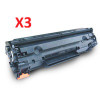 3 x Compatible HP No. 85A Toner Cartridge (CE285A) - 1,600 pages