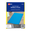 Avery Manilla Folder Blue Foolscap Pack of 20