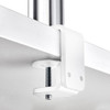 Atdec F Clamp Desk Fixing White