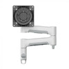 Atdec AWM-A46T Medium Swing Monitor Arm, Adjustable Tilt and Pan, White