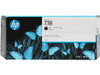 HP #738 130ml Black Ink 498P2A