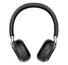 Yealink BH76 Teams Certified Bluetooth Wireless Stereo Headset, Black, ANC, USB-C, Rectractable Microphone, 35 hours battey life