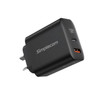 Simplecom CU265 Dual Port PD 65W GaN Fast Wall Charger USB-C + USB-A for Phone Laptop