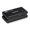 Simplecom KM470 2-Port USB-C KVM Switch 8K Docking Station HDMI 2.1 DP for Laptop Tablet