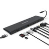 Simplecom CHN622 USB-C 12-in-1 Multiport Docking Station Laptop Stand Dual HDMI + VGA Triple Display Gigabit LAN