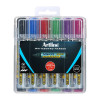 Artline 579 Whiteboard Marker Assorted Pack of 6 Hard Case