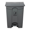 Cleanlink Rubbish Bin With Pedal Lid 68 Litre Grey