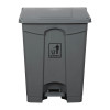 Cleanlink Rubbish Bin With Pedal Lid 68 Litre Grey