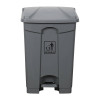 Cleanlink Rubbish Bin With Pedal Lid 45L Gry