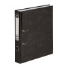 Marbig Half Lever Arch Reinforce Spine A4 Black