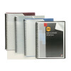 Marbig Display Book A4 Refills Clear Fr Black