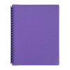 Marbig Display Book A4 Refillable Purple