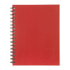 Spirax 511 Hard Cover Red Pack of 5 - 200 Pages 225 x 175