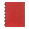 Spirax 511 Hard Cover Red Pack of 5 - 200 Pages 225 x 175