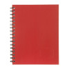 Spirax 512 Hard Cover Cover A4 Red Pack of 5