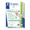 Staedtler Lumo Whiteboard Marker CP Green Box of 10