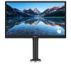 Atdec Height Adjustable Stand & Philips 242B9T 24" 16:9, FHD 1920x1080 IPS Business Touch Monitor, 60Hz,VGA, DVI, HDMI, DP, USBHub, SPEAKERS