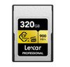 Lexar Professional CFexpress Type  A  card Gold series 320GB -- CFexpress Type A Professional  Gold Series, up to  900MB/s read, 800MB/s write