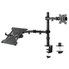 mbeat® activiva ErgoLife Dual Monitor Screen Double Joint Monitor Arm  is a versatile and economical solution for dual 13'-32' screens