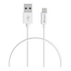 Verbatim Charge & Sync Lightning Cable 50cm - White--Lightning to USB A