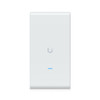 Ubiquiti U6 Mesh ProIndoor/Outdoor WiFi 6 AP,4 Spatial Stream,An Integrated Super Antenna& Gigabit Passthrough Port,PoE Power,185 m² Coverage,2Yr Warr