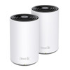 TP-Link Deco XE75 AXE5400 Tri-Band Mesh Wi-Fi 6E System (2-pack) 574 Mbps at 2.4 GHz + 2402 Mbps at 5 GHz + 2402 Mbps at 6 GHz