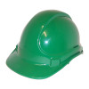3M  TA560 Safety Helmet, Unvented, ABS, Type 1, Green, 10 ea/Case