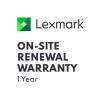 Lexmark 1 Year Onsite Renewal War