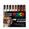 Posca PC-5M Medium Portrait Pack 8